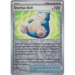 Paradox Rift - 175/182 - Snorlax Doll - Reverse Holo