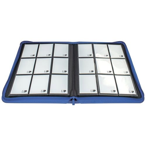 Ultra Pro 9-Pocket Zippered PRO-Binder - Blue - Bilde 2