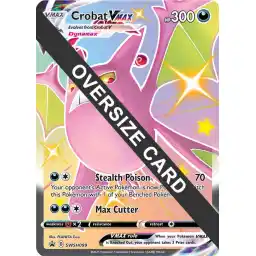 Black Star Promo Jumbo - SWSH099 - Crobat VMAX (oversized)