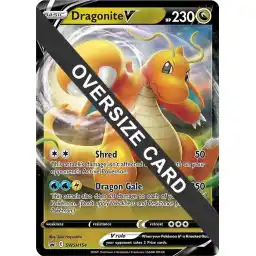 Black Star Promo Jumbo - SWSH154 - Dragonite V (oversized)