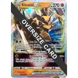 Black Star Promo Jumbo - SWSH249 - Kleavor VSTAR (oversized)
