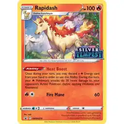 Black Star Promo - SWSH270 - Rapidash (stamp)