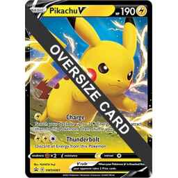 Black Star Promo Jumbo - SWSH061 - Pikachu V (oversized)