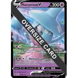 Black Star Promo Jumbo - SWSH055 - Hatterene V (oversized)