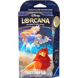 Disney Lorcana Set 1 - The First Chapter Starter Deck - Sapphire / Steel