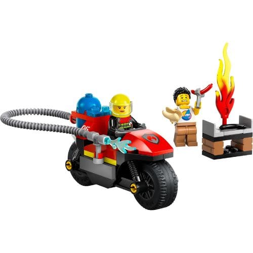 LEGO City 60410 Brannmotorsykkel - Bilde 2