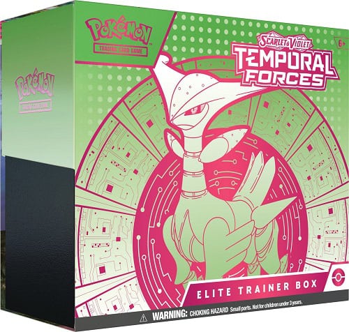 Pokemon Temporal Forces Elite Trainer Box (Iron Leaves)