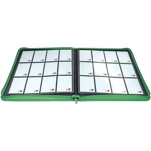 Ultra Pro - 12-Pocket Zippered PRO-Binder - Green - Bilde 2