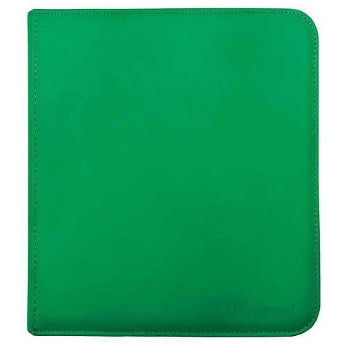 Ultra Pro - 12-Pocket Zippered PRO-Binder - Green