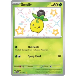 Paldean Fates - 102/091 - Smoliv