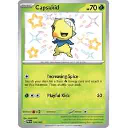 Paldean Fates - 106/091 - Capsakid