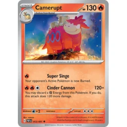 Paldean Fates - 012/091 - Camerupt