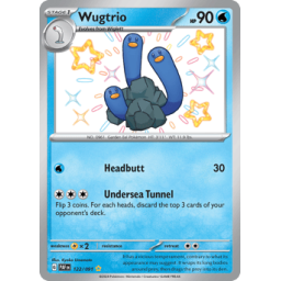 Paldean Fates - 122/091 - Wugtrio
