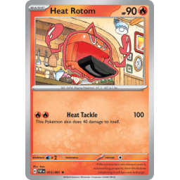 Paldean Fates - 013/091 - Heat Rotom - Holo