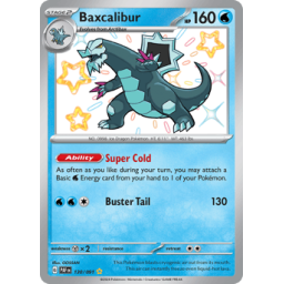 Paldean Fates - 130/091 - Baxcalibur