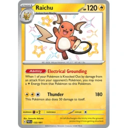Paldean Fates - 132/091 - Raichu
