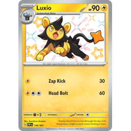 Paldean Fates - 136/091 - Luxio