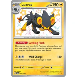 Paldean Fates - 137/091 - Luxray