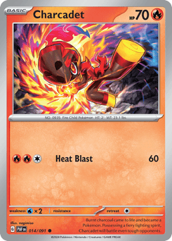 Paldean Fates - 014/091 - Charcadet