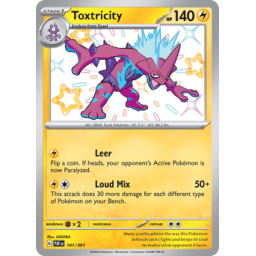 Paldean Fates - 141/091 - Toxtricity