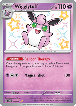Paldean Fates - 147/091 - Wigglytuff