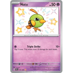Paldean Fates - 151/091 - Natu