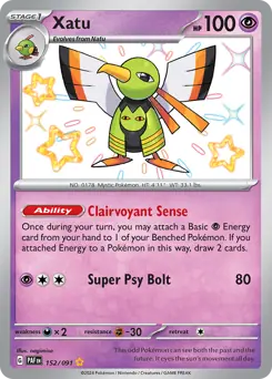 Paldean Fates - 152/091 - Xatu