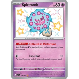 Paldean Fates - 158/091 - Spiritomb