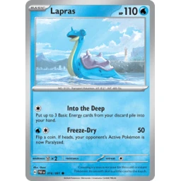 Paldean Fates - 016/091 - Lapras