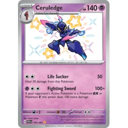 Paldean Fates - 162/091 - Ceruledge
