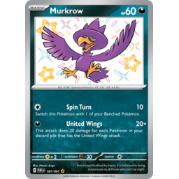 Paldean Fates - 181/091 - Murkrow