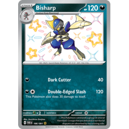 Paldean Fates - 186/091 - Bisharp