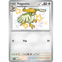 Paldean Fates - 197/091 - Pidgeotto
