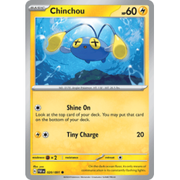 Paldean Fates - 020/091 - Chinchou