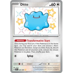Paldean Fates - 201/091 - Ditto