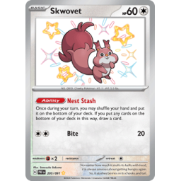 Paldean Fates - 205/091 - Skwovet