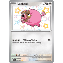 Paldean Fates - 207/091 - Lechonk