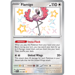 Paldean Fates - 211/091 - Flamigo
