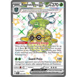Paldean Fates - 212/091 - Forretress ex