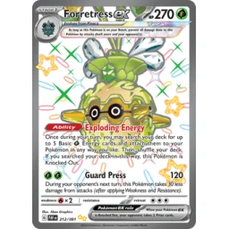 Paldean Fates - 212/091 - Forretress ex