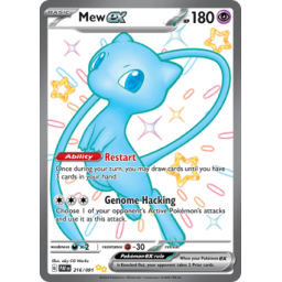Paldean Fates - 216/091 - Mew ex