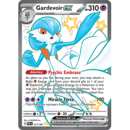 Paldean Fates - 217/091 - Gardevoir ex