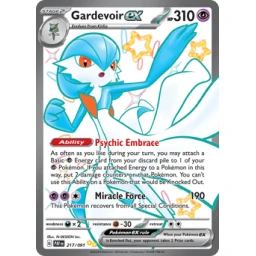 Paldean Fates - 217/091 - Gardevoir ex