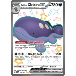 Paldean Fates - 219/091 - Paldean Clodsire ex