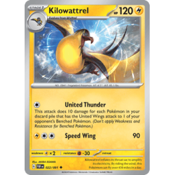 Paldean Fates - 022/091 - Kilowattrel