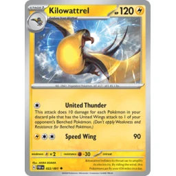 Paldean Fates - 022/091 - Kilowattrel