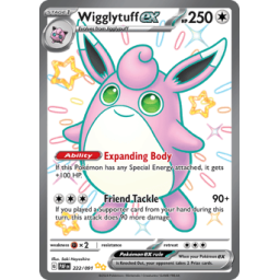 Paldean Fates - 222/091 - Wigglytuff ex