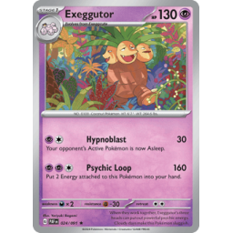 Paldean Fates - 024/091 - Exeggutor - Holo