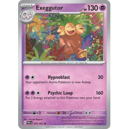 Paldean Fates - 024/091 - Exeggutor - Holo