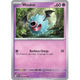 Paldean Fates - 032/091 - Woobat
